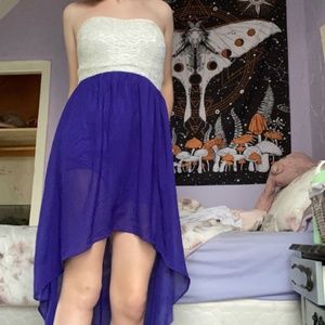 Strapless dress